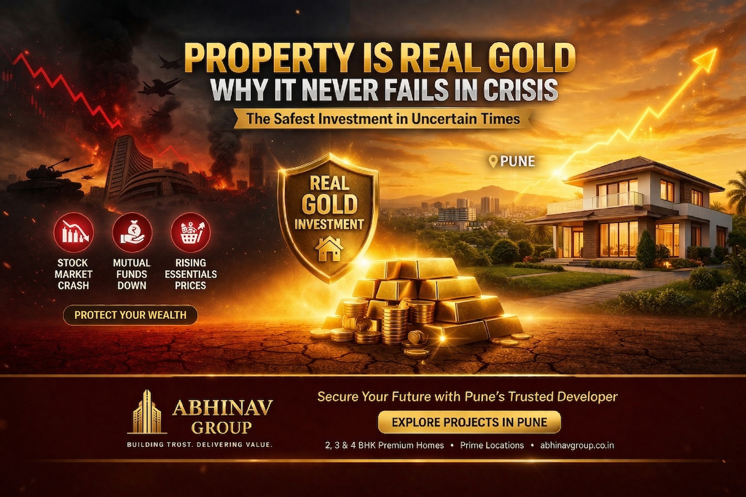 Property is Real Gold: Why It Never Fails in Crisis